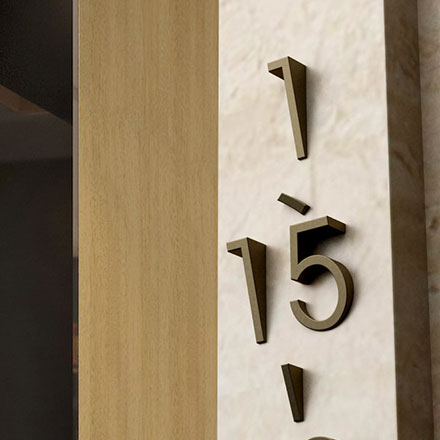 總部大廈導視牌設計廠家公司